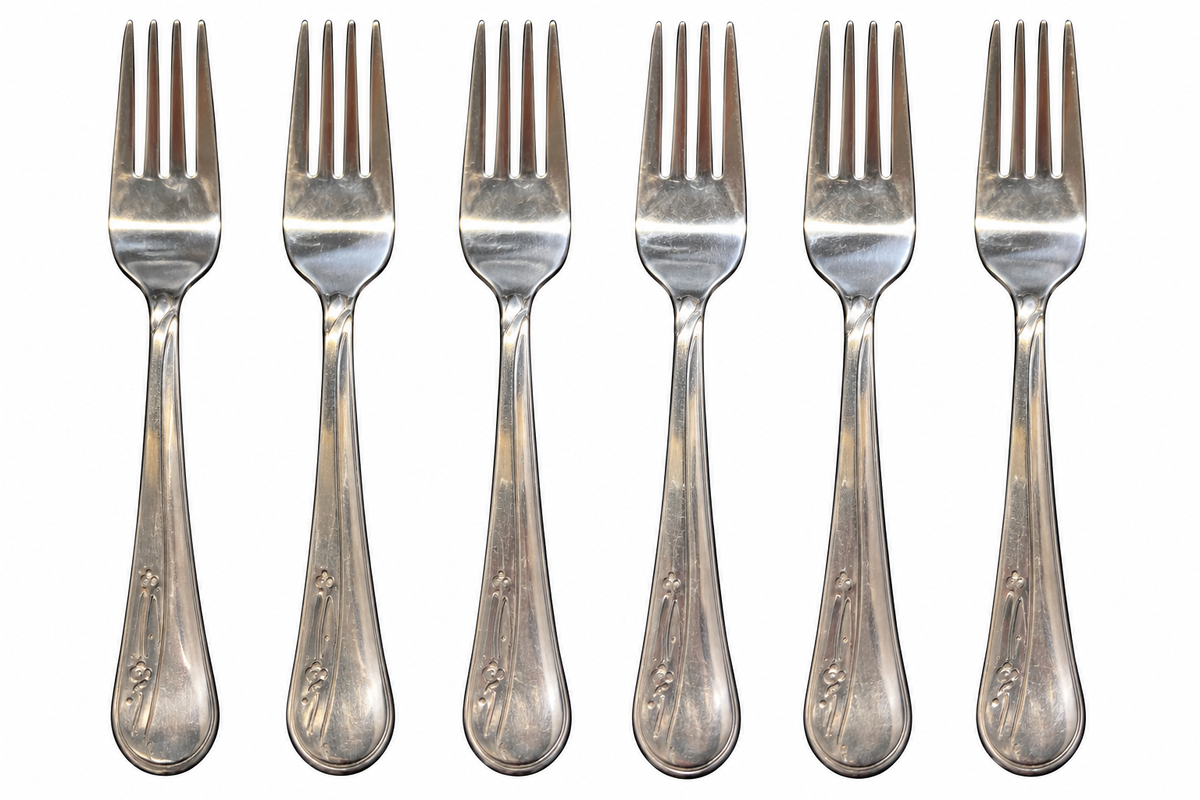 Stainless Steel Forks – 6 Piece Set