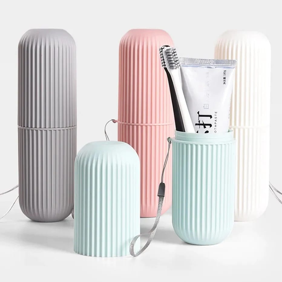 Travel Toothbrush & Toothpaste Case