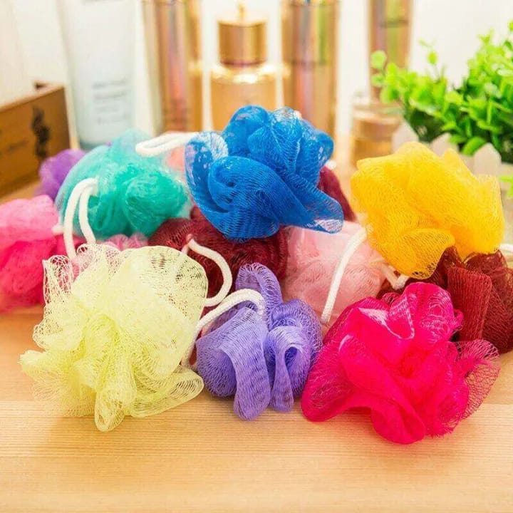 Soft Mesh Bath Loofah Shower Puff