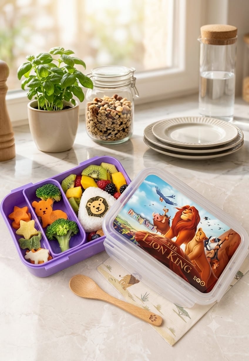 Kids Cartoon Lunch Box ā Lion King / My Little Pony / Tom & Jerry