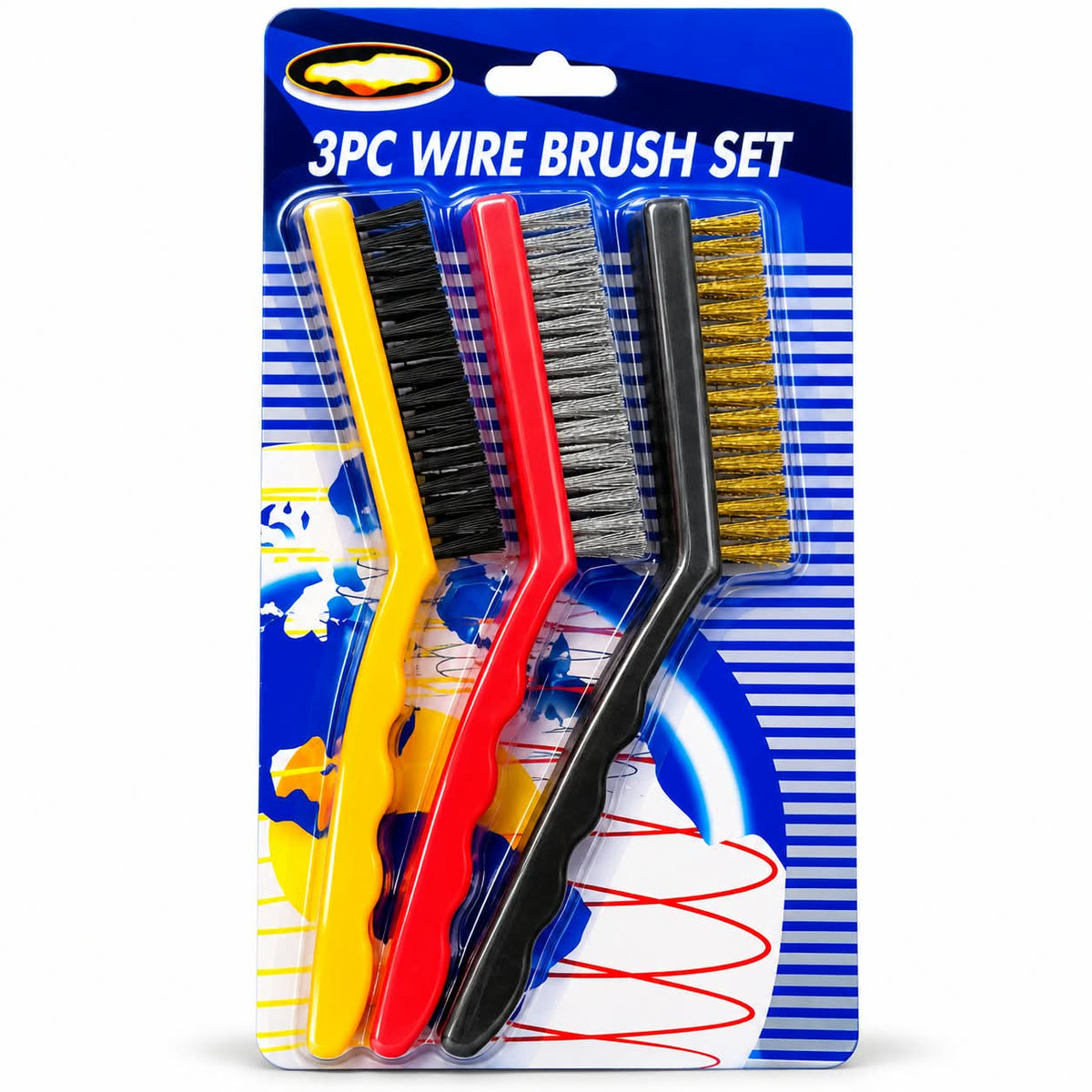 3-Piece Wire Brush Set