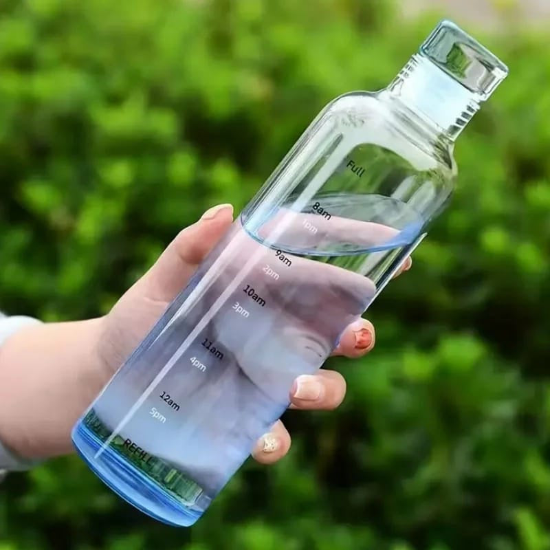 Time Marker Hydration Tracker Water Bottle – BPA-Free 500 ml