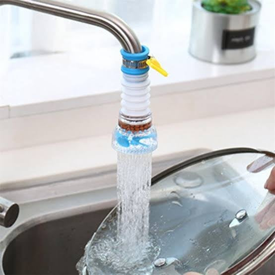 Faucet Water Filter Sprayer – 360° Rotating Tap Extender