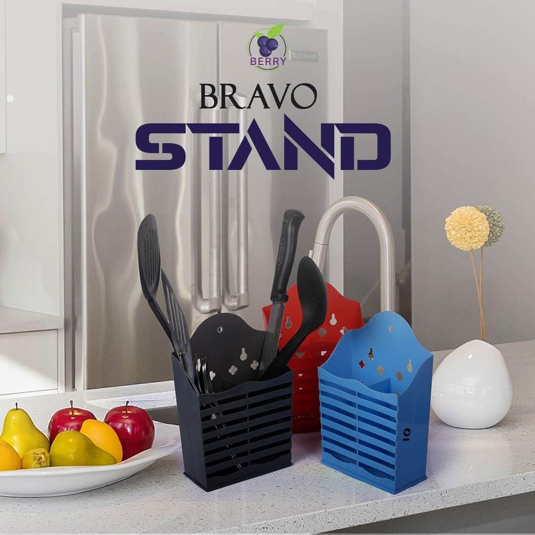 Bravo Stand – Kitchen Utensil & Cutlery Holder