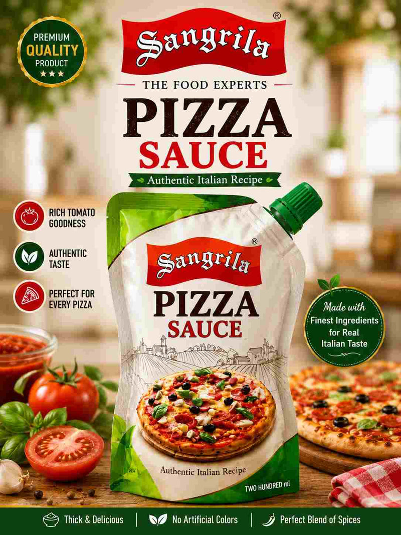 Sangrila Pizza Sauce – Authentic Italian Recipe | 200ml