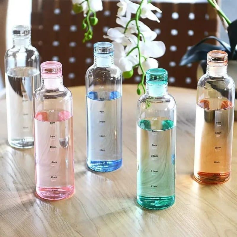Time Marker Hydration Tracker Water Bottle – BPA-Free 500 ml