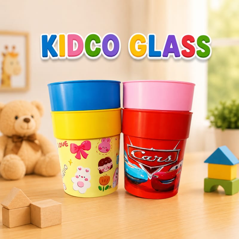 Kidco Glass – Fun & Colorful Kids Drinking Cups
