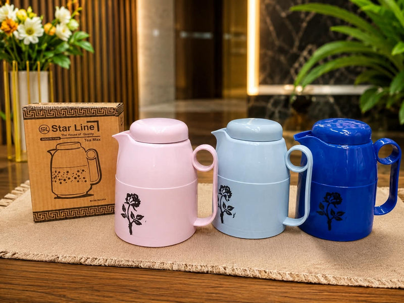 Star Line small size Tea Max Flask – 3 Colors (Pink, Blue, Navy)