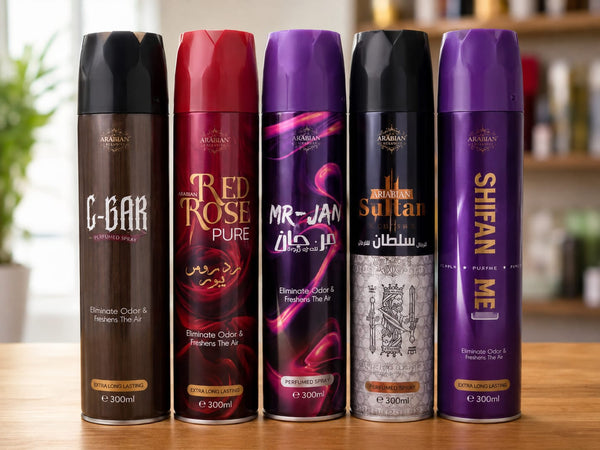 Arabian Red Rose Pure Perfumed Spray 300ml
