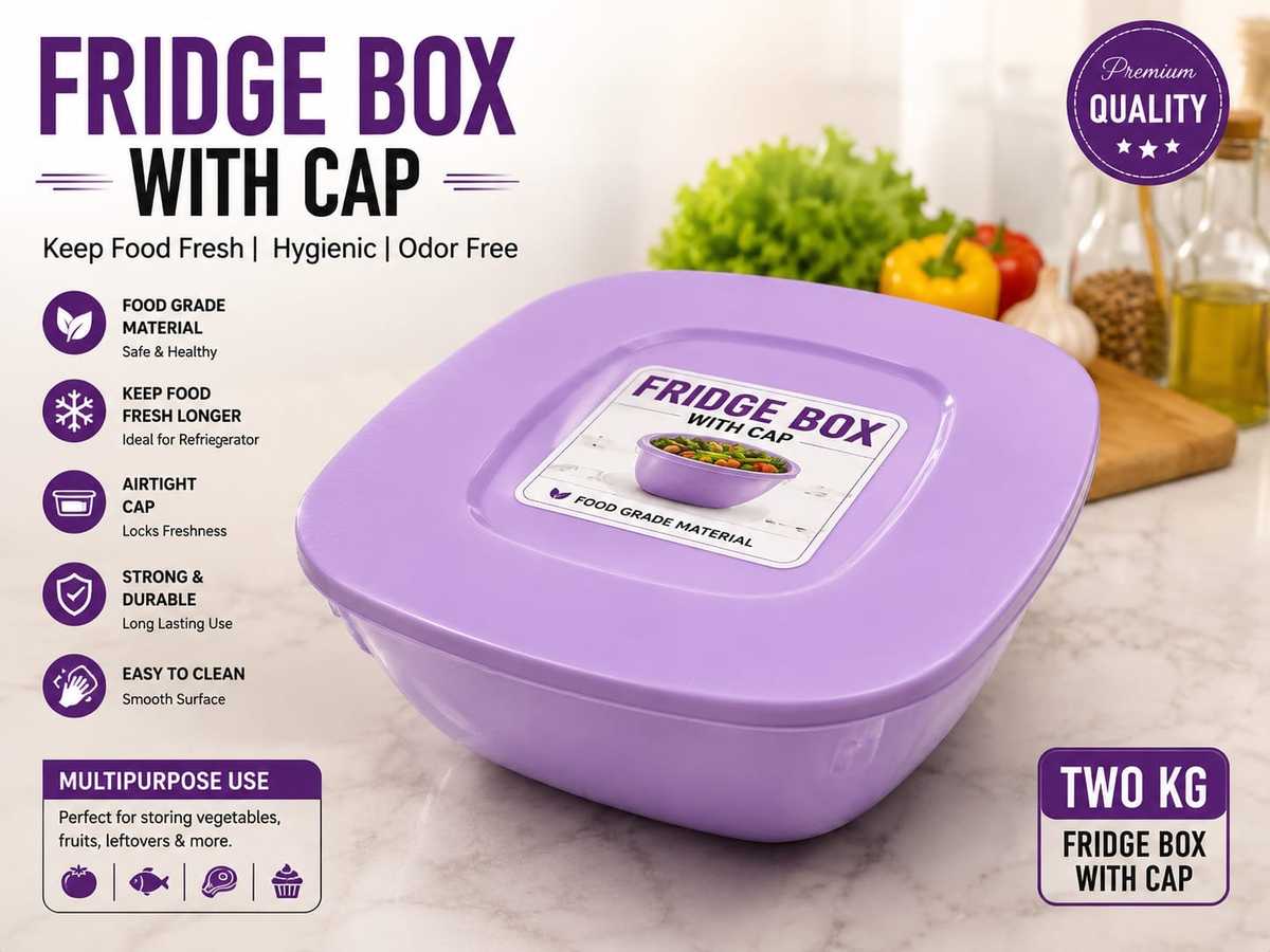 Fridge Box with Cap - 2 KG