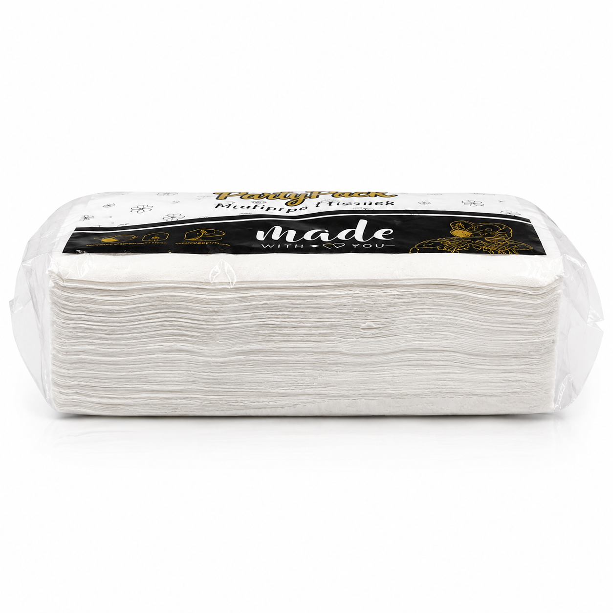 B&G Black and Gold Blaster Party Pack – Multipurpose Tissues Value Pack