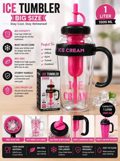 Ice Tumbler Big Size 1 Liter