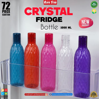 Rock Star Crystal Fridge Bottle 1000ml
