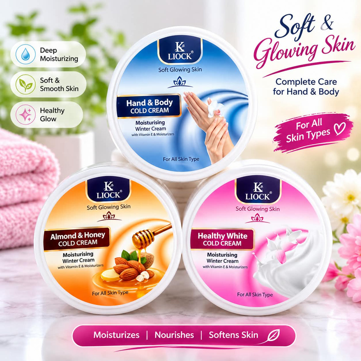 K-Liock Cold Cream – Moisturising Winter Cream