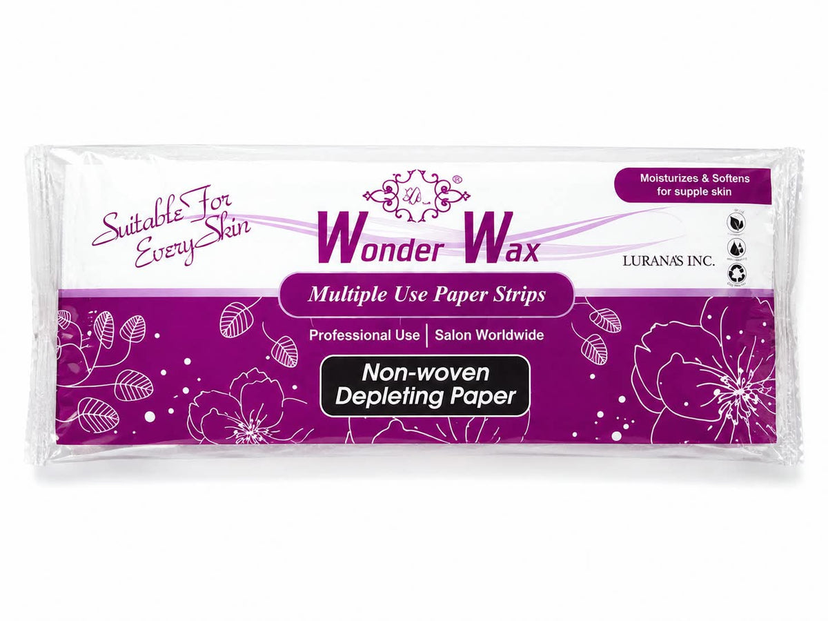 Wonder Wax Non-woven Depleting Paper Strips – Multiple Use | Lurana's Inc.