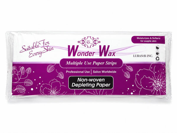 Wonder Wax Non-woven Depleting Paper Strips – Multiple Use | Lurana's Inc.