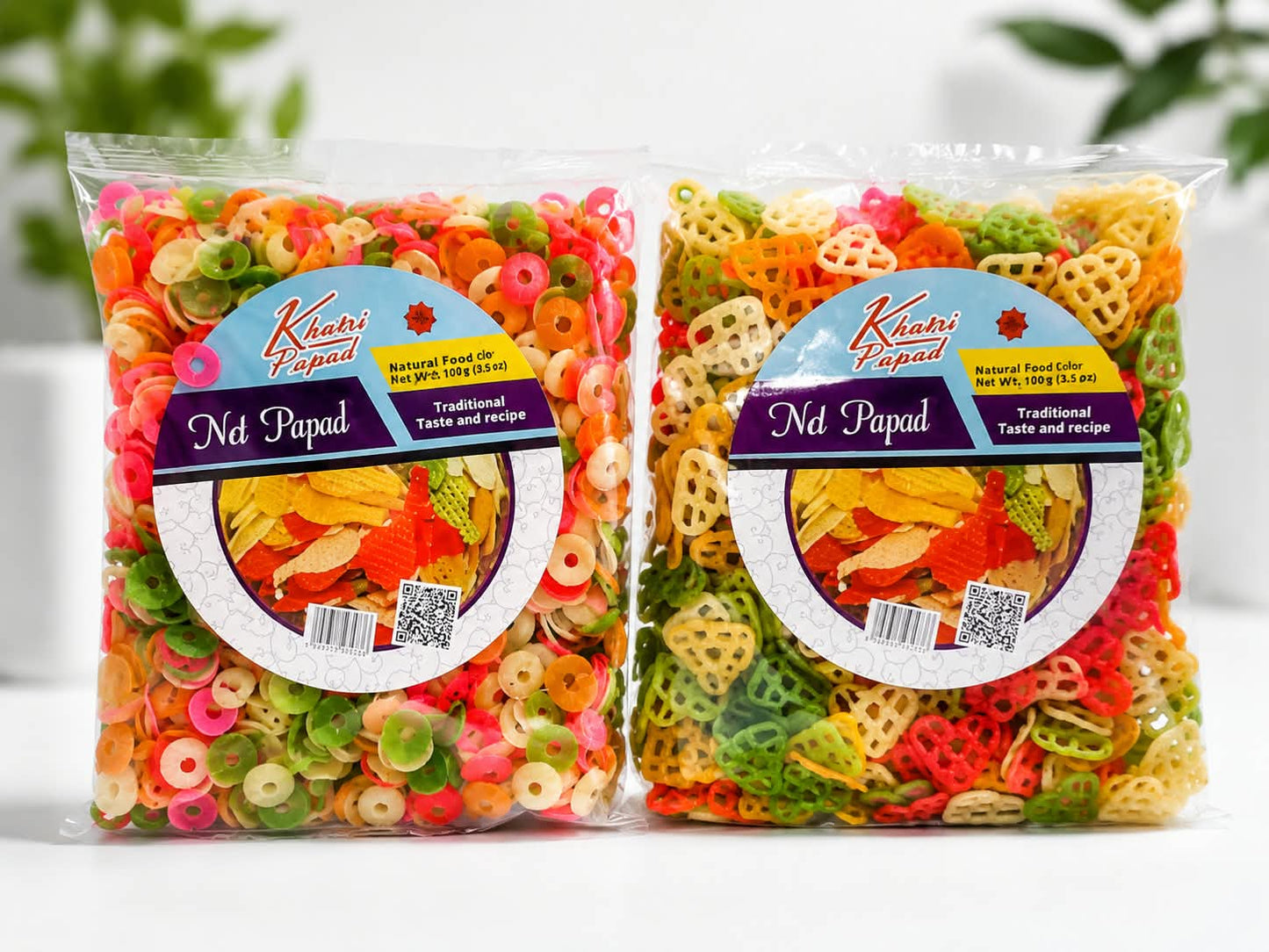 Khatri Papad – Net Papad | Colorful Traditional Snack Mix 100g