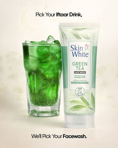 Skin White Green Tea Face Wash