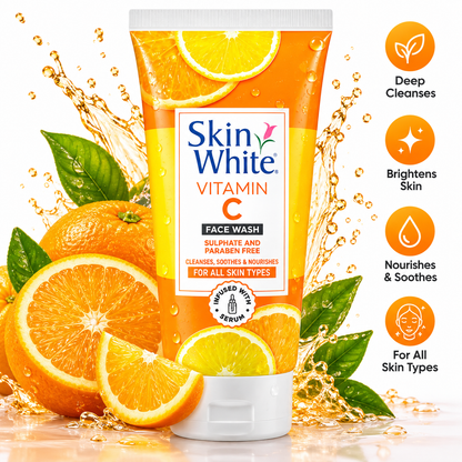 Skin White Green Tea Face Wash