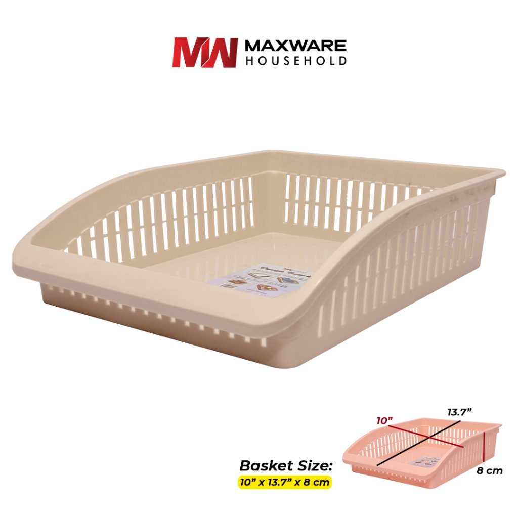 Maxware Multi-Purpose Organizer Basket - Large Tray (10" x 13.7" x 8cm)