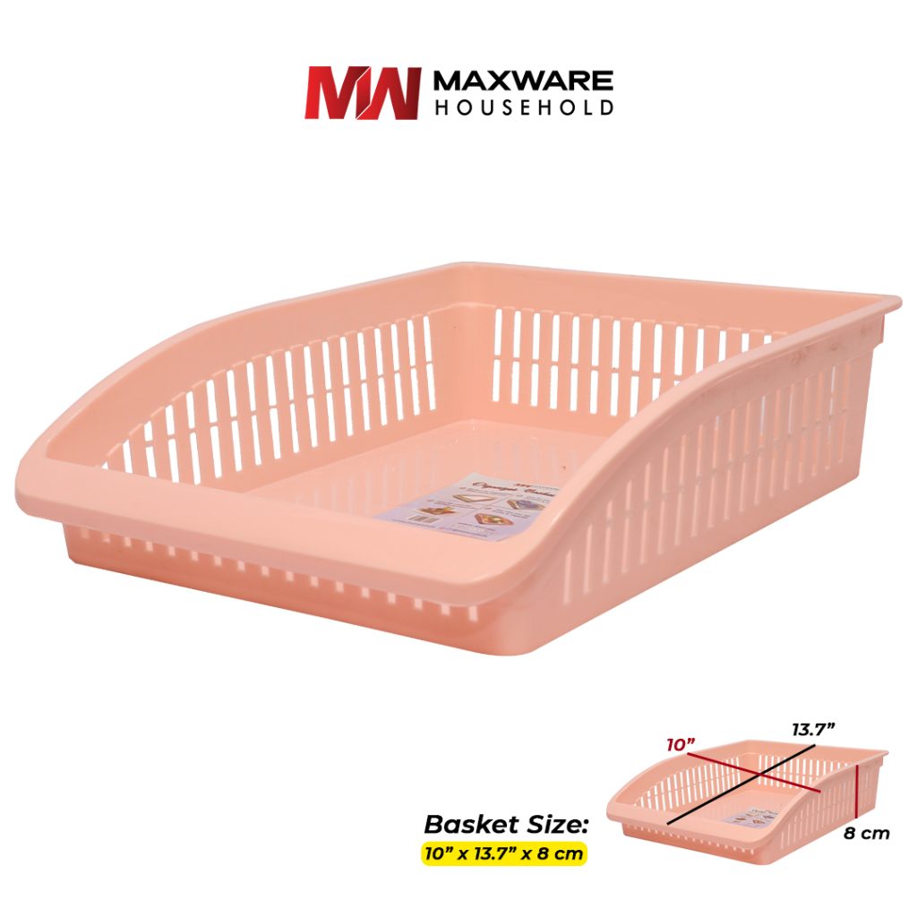 Maxware Multi-Purpose Organizer Basket - Large Tray (10" x 13.7" x 8cm)