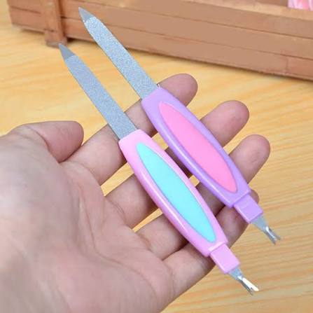 Double-Ended Nail File & Cuticle Tool