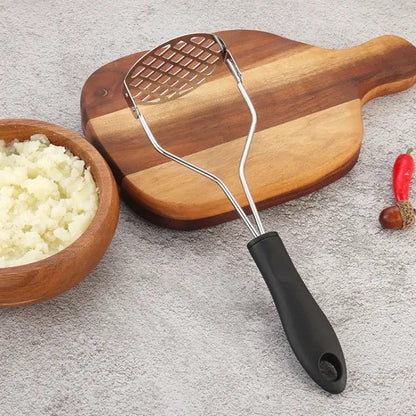 Potato Masher with Black Handle