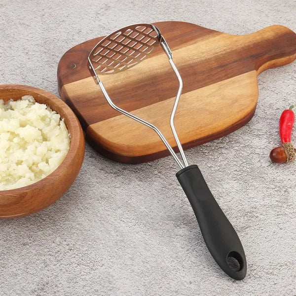 Potato Masher with Black Handle