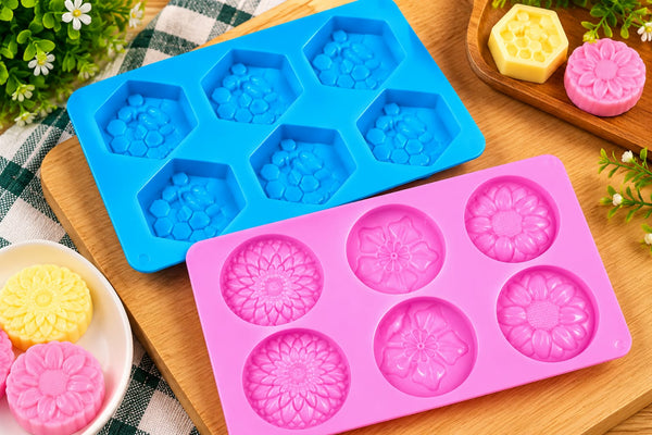 6-Cavity Decorative Craft Mould