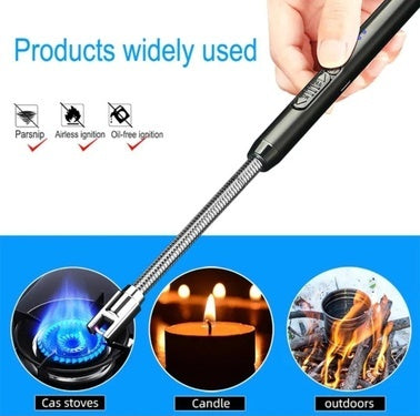 Long Neck Gas Lighter – Flexible BBQ, Stove & Candle Fire Starter