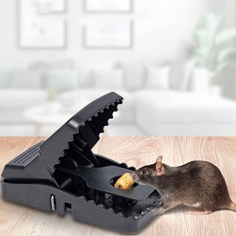 Heavy Duty Rat Snap Trap – Reusable Mouse Catcher | Quick Kill Rodent Trap
