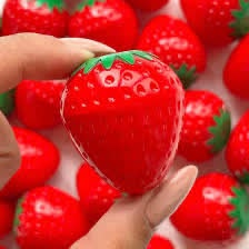 Only Touch Strawberry-Shaped Lip Balm