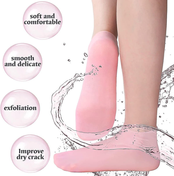 Pink Foot Care Socks